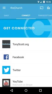 theChurch android App screenshot 5